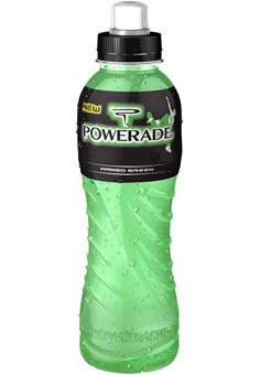 Liefert Power, löscht den Durst - das neue POWERADE Mango Green