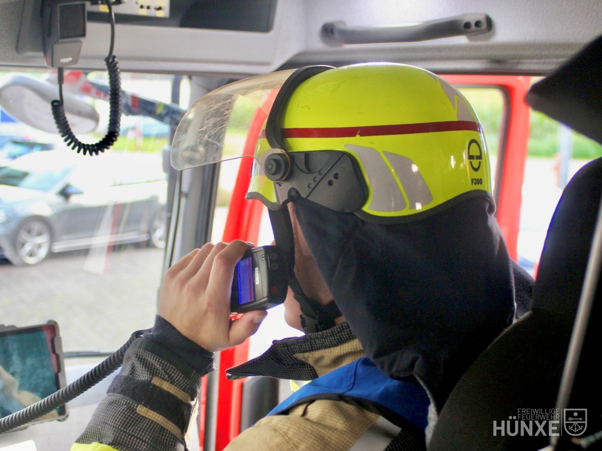 FW Hünxe: Unbekannte Rauchentwicklung in Bruckhausen