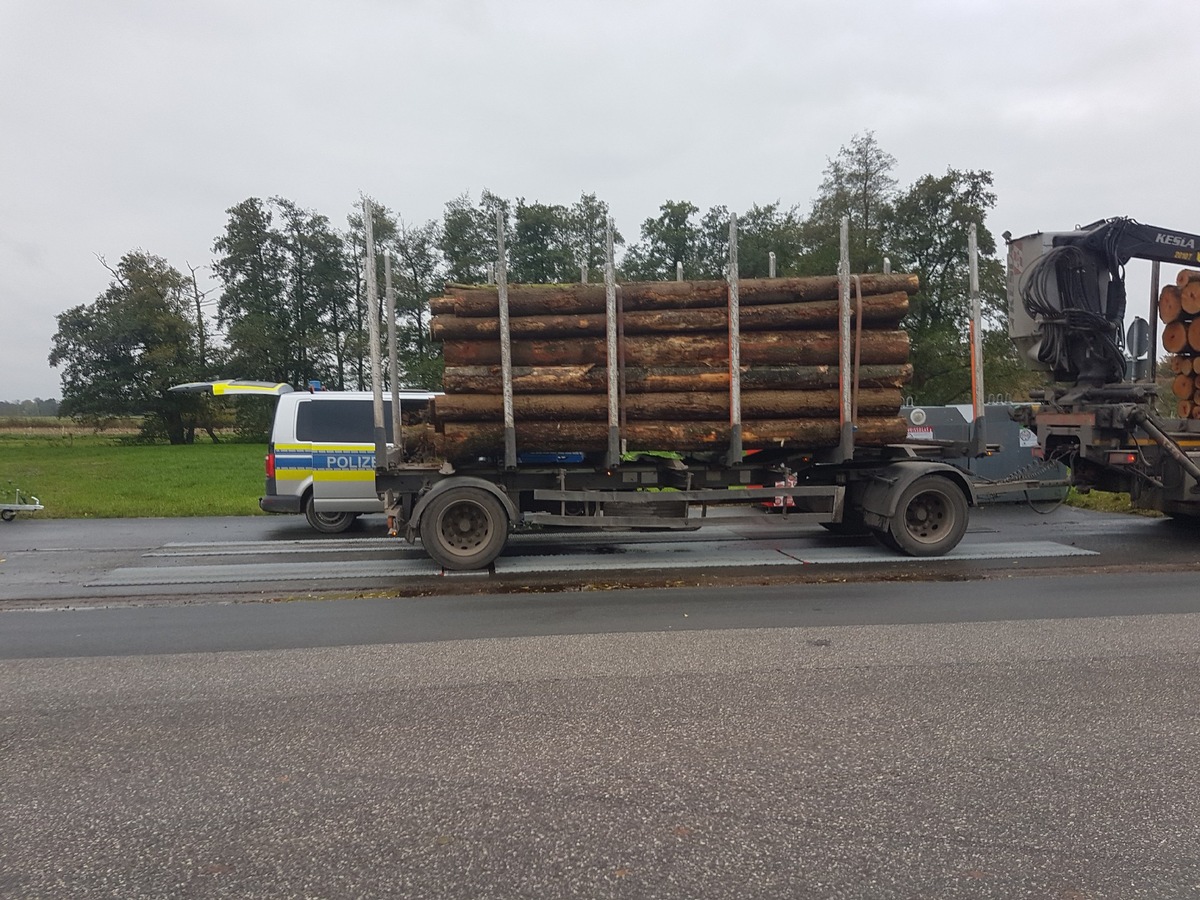 POL-CUX: Spezielle LKW-Kontrollen führen zu diversen Überladungen (Lichtbilder in der Anlage)