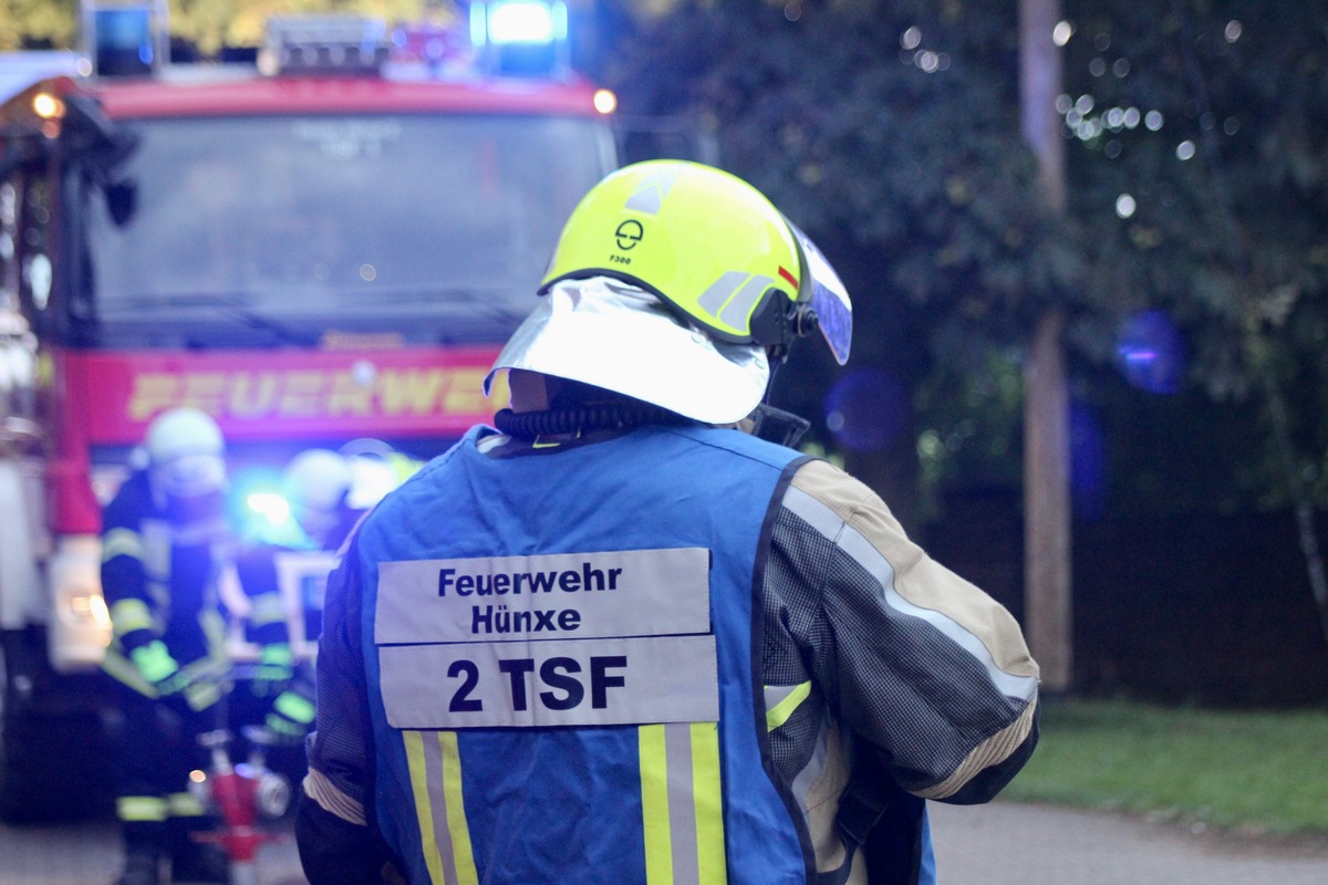 FW Hünxe: Nächtlicher Feuerwehreinsatz durch BMA-Alarm