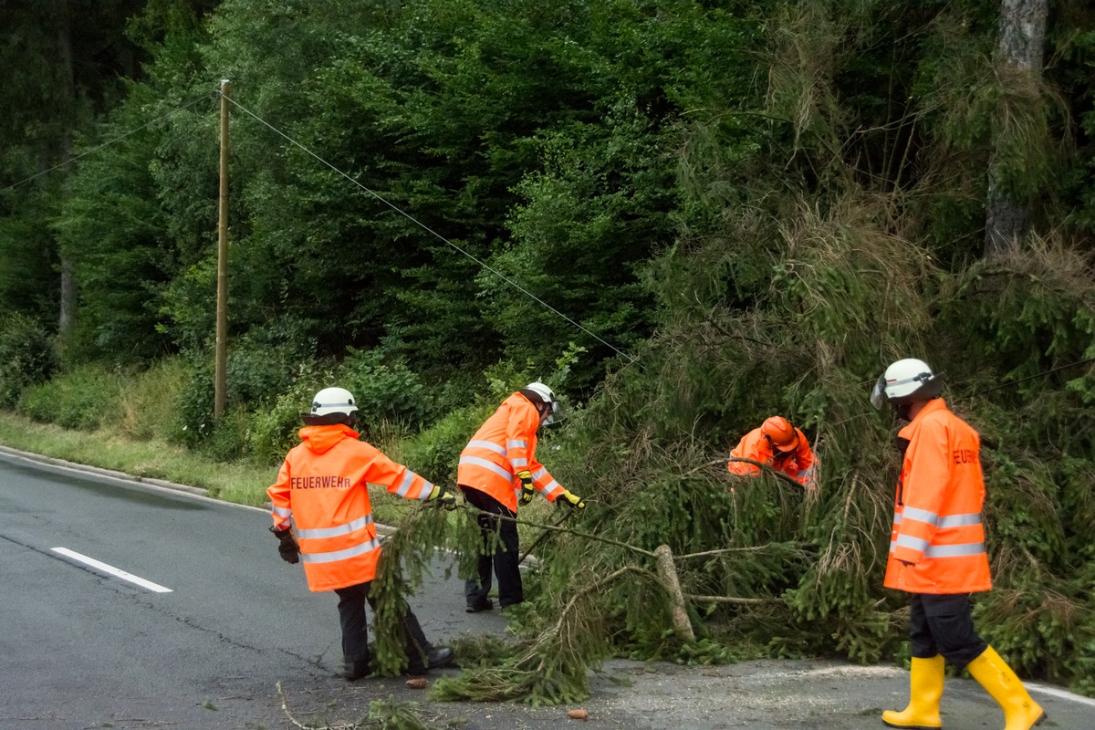 FW Menden: Vom Unwetter verschont geblieben