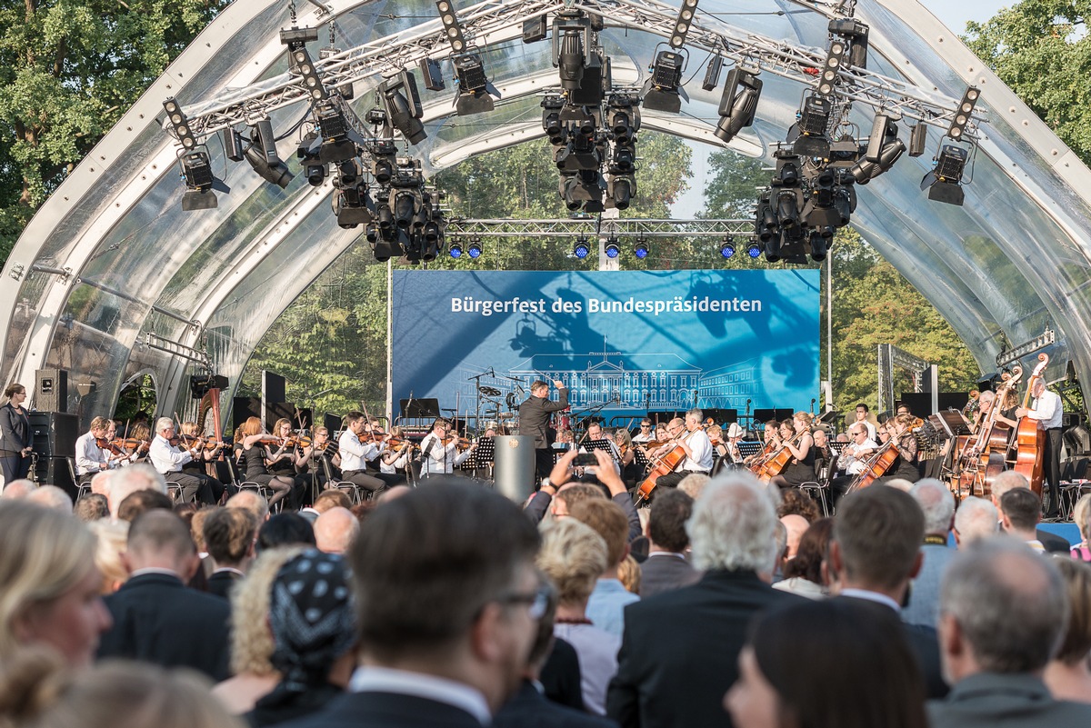 Škoda beim Bürgerfest des Bundespräsidenten: Radeln für den guten Zweck