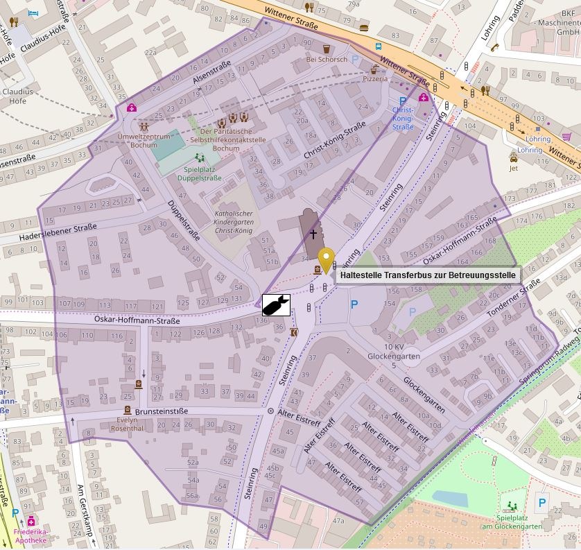 FW-BO: Mögliche Bombenentschärfung in Bochum-Mitte am morgigen Donnerstag