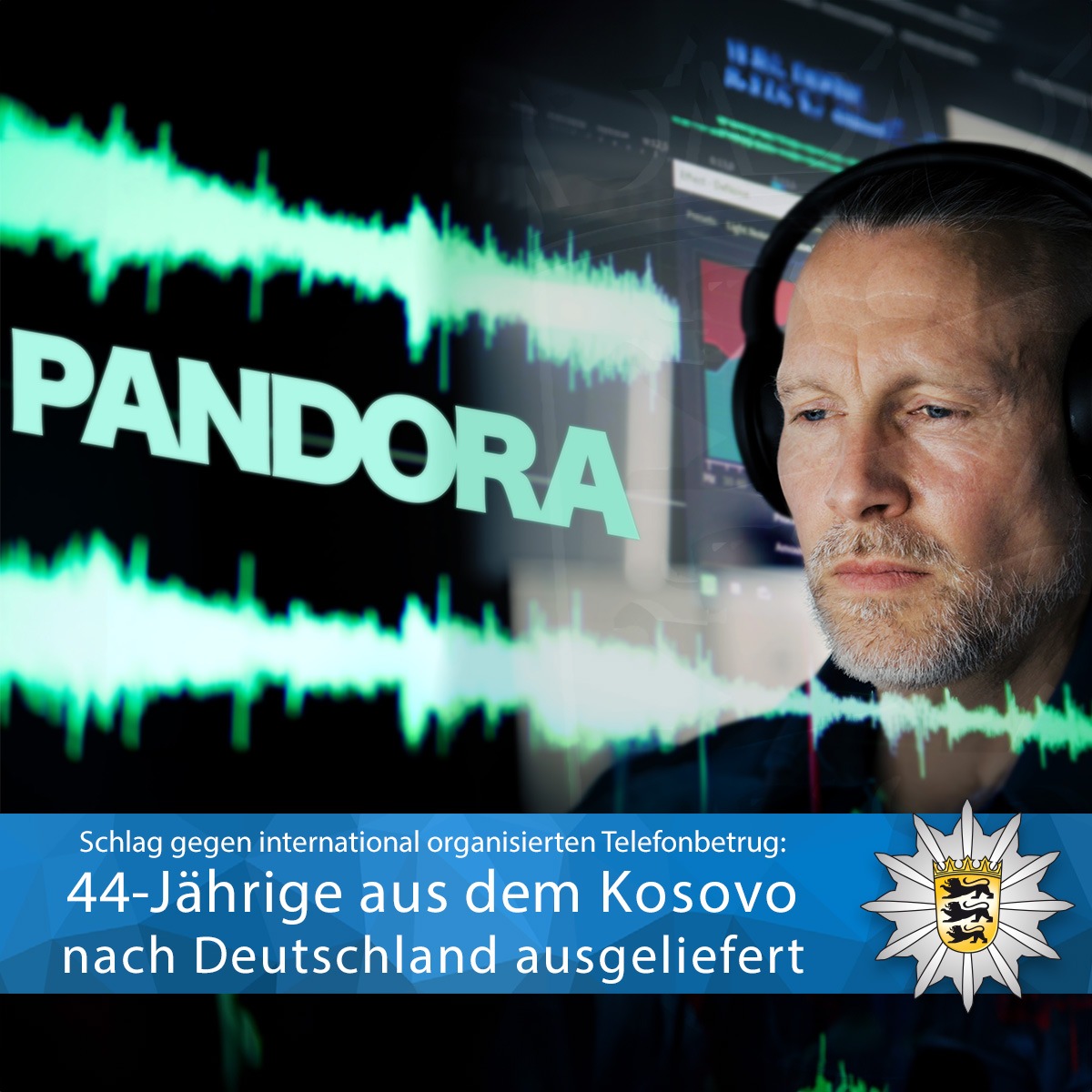 LKA-BW: Gemeinsame Pressemitteilung des Cybercrime-Zentrums und des LKA - Schlag gegen den international organisierten Telefonbetrug: 44-jährige Tatverdächtige aus dem Kosovo nach Deutschland ausgeliefert