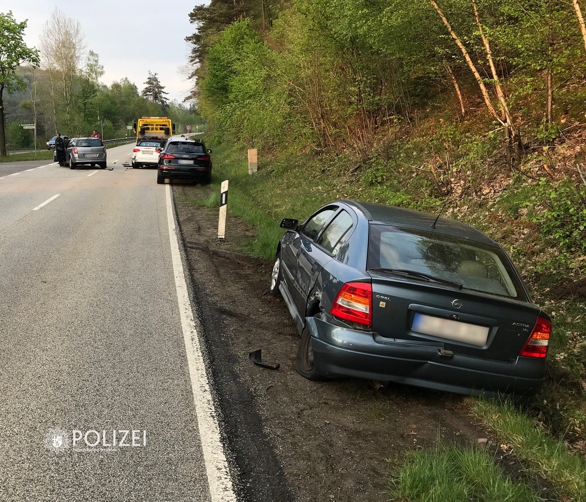 POL-PPWP: Unfall mit Leichtverletztem