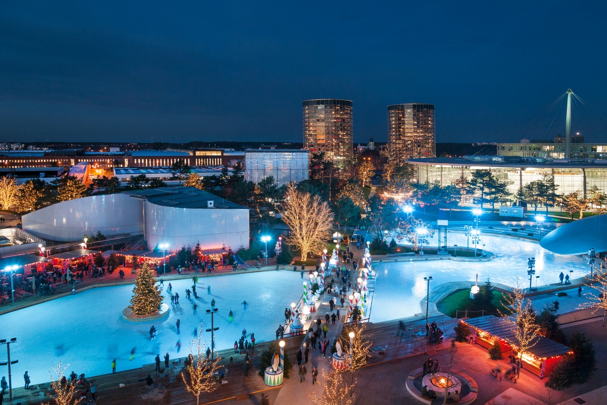 Eislaufen, Rodeln, Flanieren: Die Traumhafte Winterwelt in der Autostadt