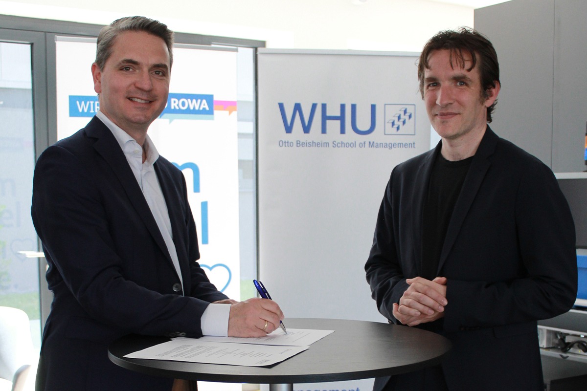 Kooperation WHU Entrepreneurship Center und BD Rowa