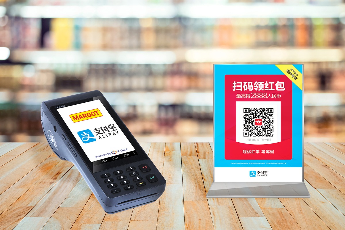 Alipay erstmalig im Schweizer Kiosk-Markt bei Margot verfügbar / Margot-Lösung als neues skalierbares Alipay Resellermodell für Franchise- und genossenschaftlich organisierte Unternehmen von epay