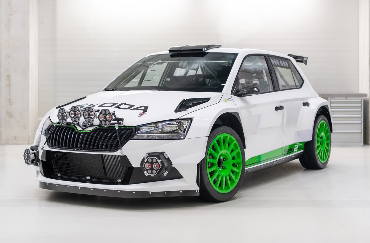 ŠKODA Motorsport präsentiert Sondermodell ŠKODA FABIA Rally2 evo Edition 120