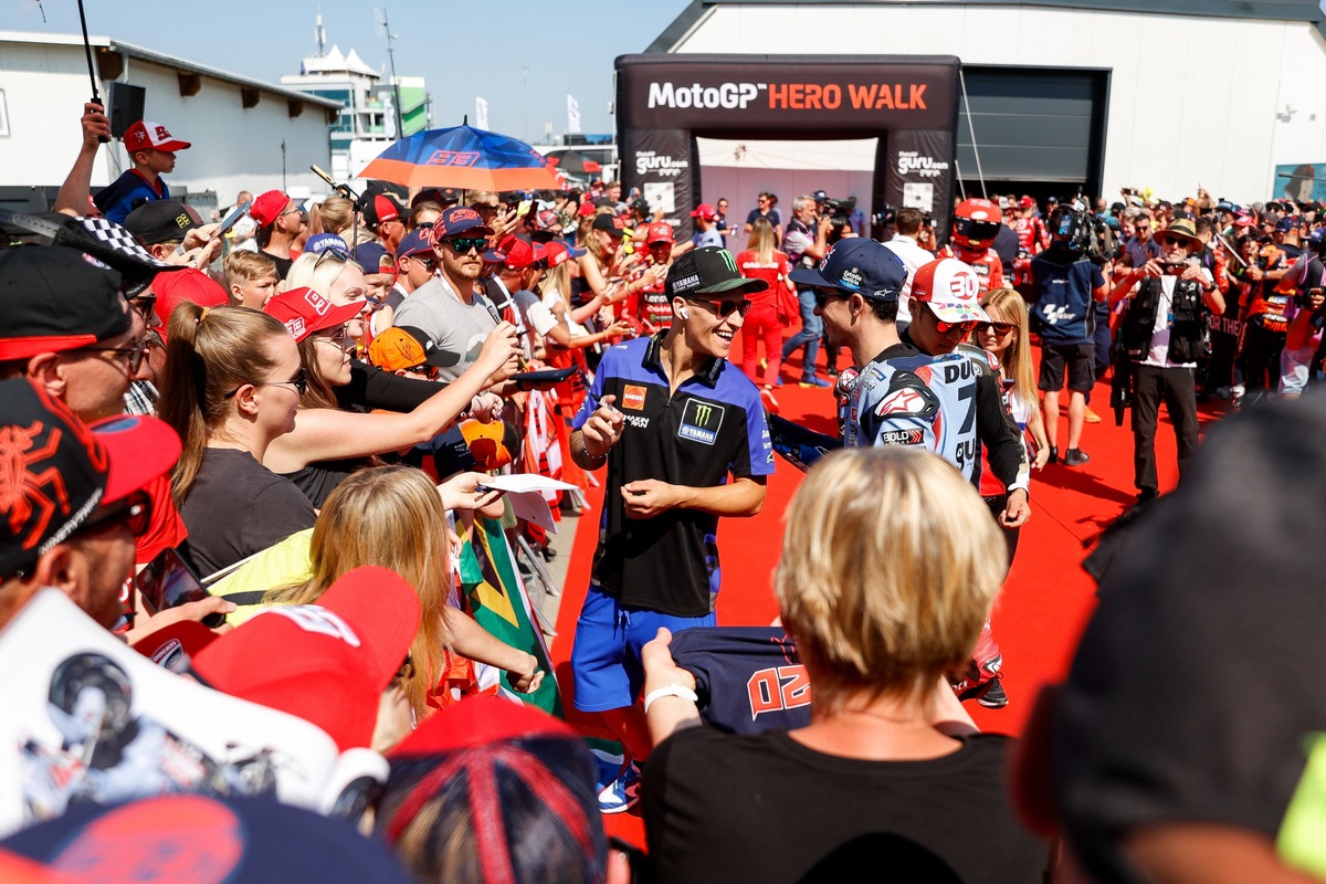 Fan Service zum Liqui Moly Motorrad Grand Prix Deutschland 2024