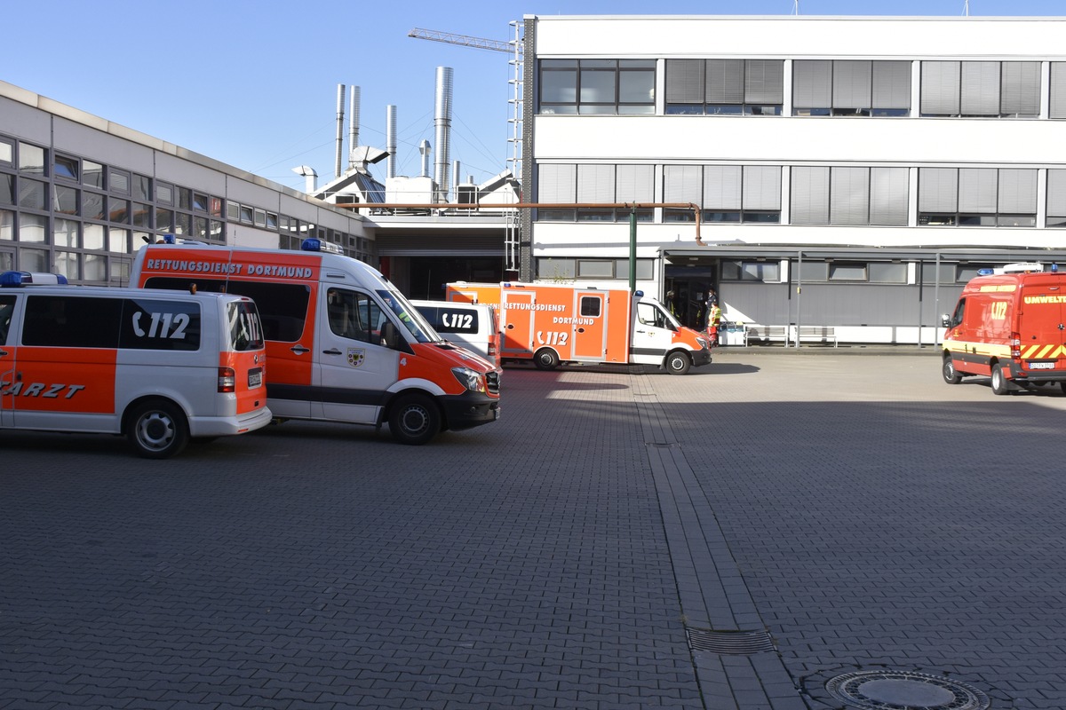 FW-DO: 25.09.2018 - Rettungsdiensteinsatz in Hörde
Defekte Heizungsanlage sorgt für mehrere Verletzte