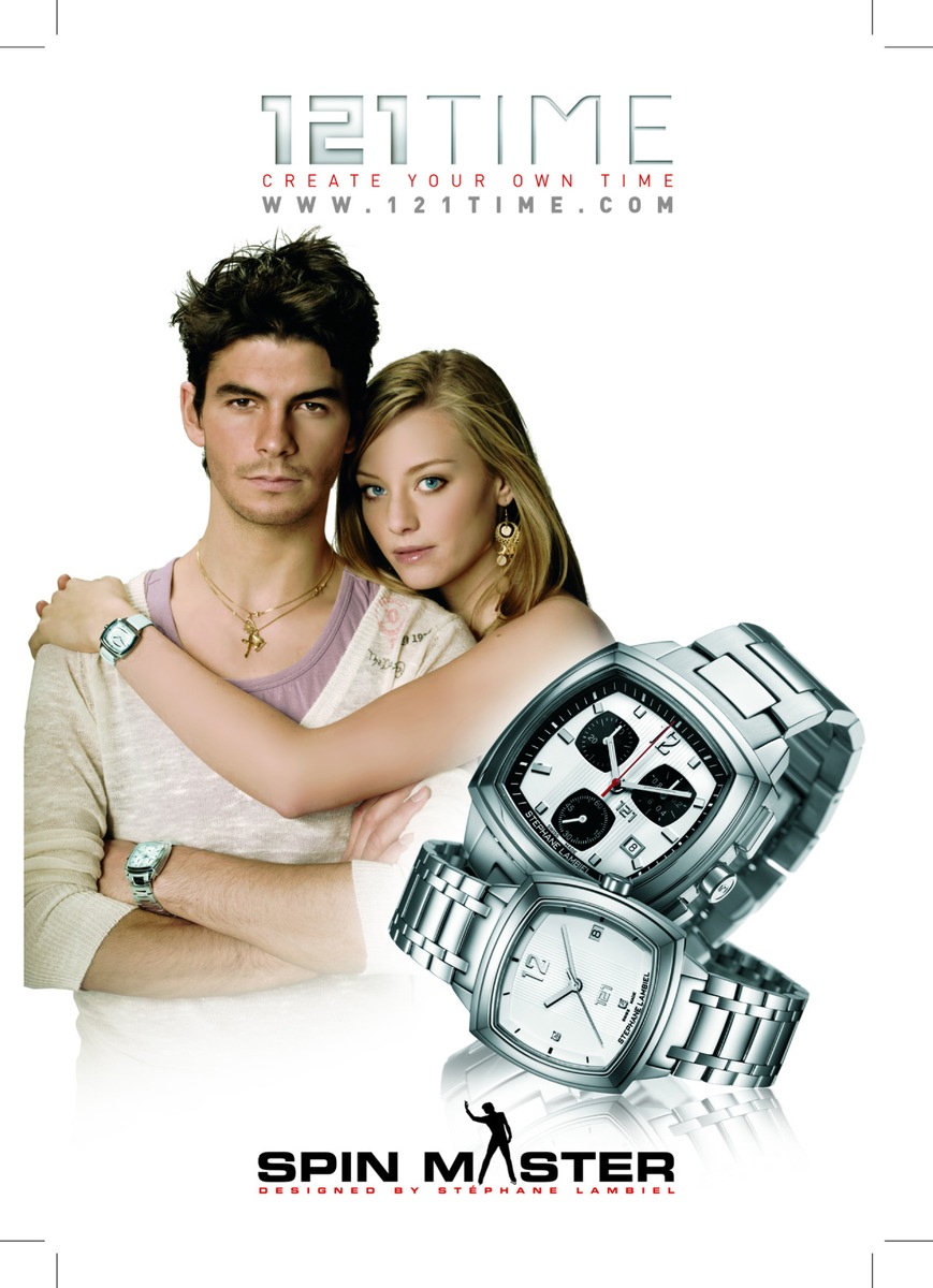 Stephane Lambiel lance sa premiere collection de montres