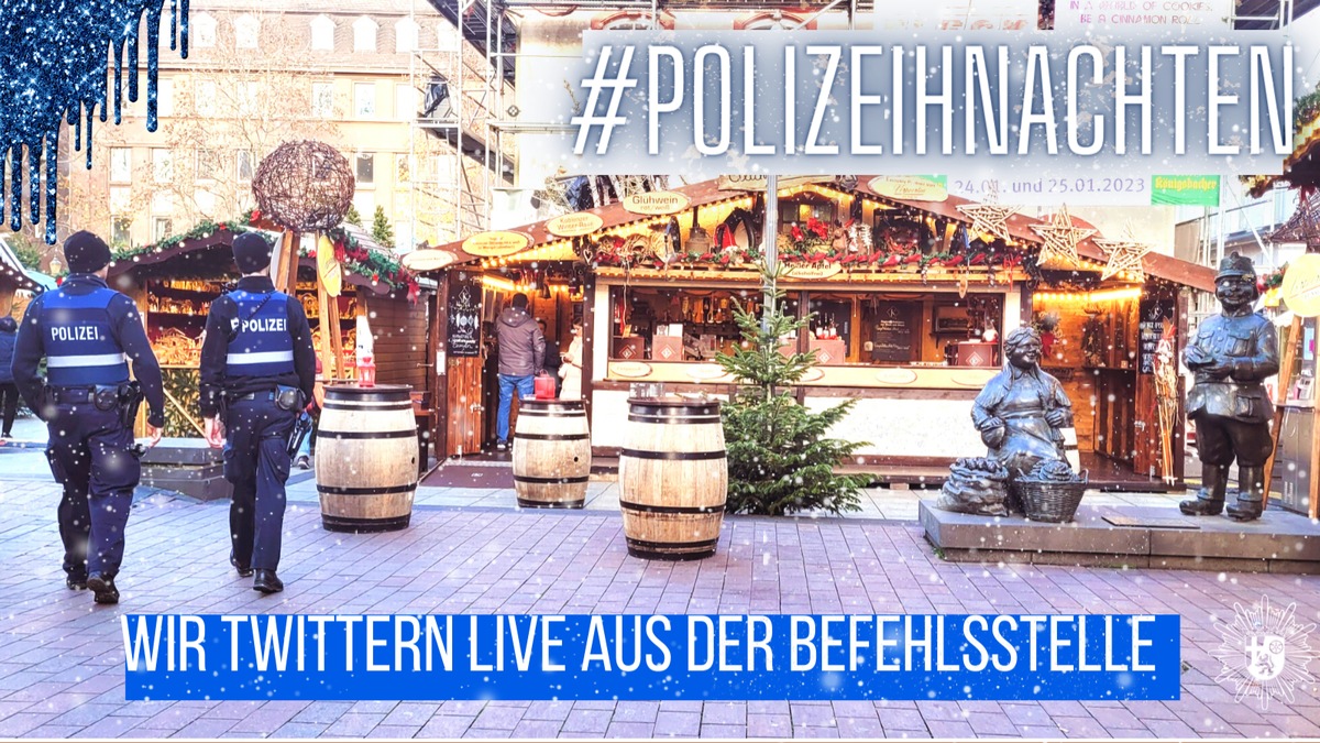 POL-PPKO: #Polizeihnachten: Twitter Marathon am 15.12.22 gibt Einblicke in polizeiliche Arbeit