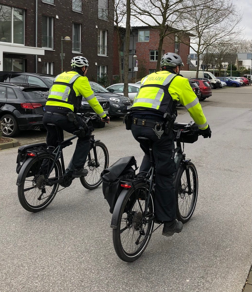 POL-NE: Pedelec-Streife der Polizei: Sondereinsatz des Verkehrsdienstes