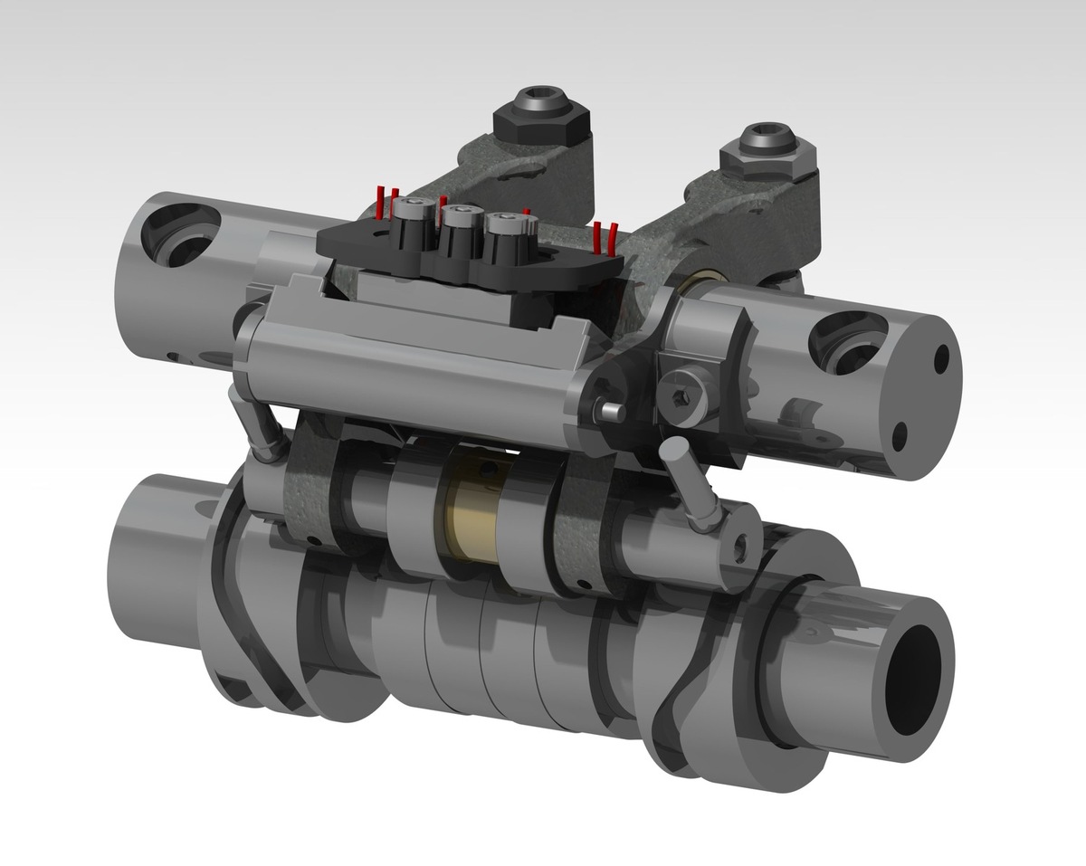 Sauber, effizient, kostengünstig -  Variables MAHLE Ventiltriebsystem für Nutzfahrzeuge