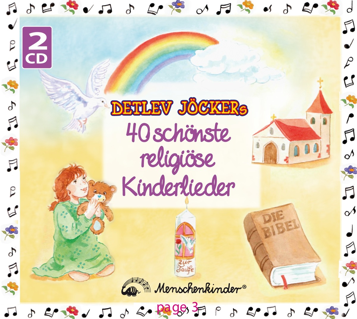 &quot;Religiöse Herzenslieder&quot; zum 25. Jubiläum / Ein neues Doppelalbum mit Detlev Jöckers schönsten religiösen Liedern (mit Bild)