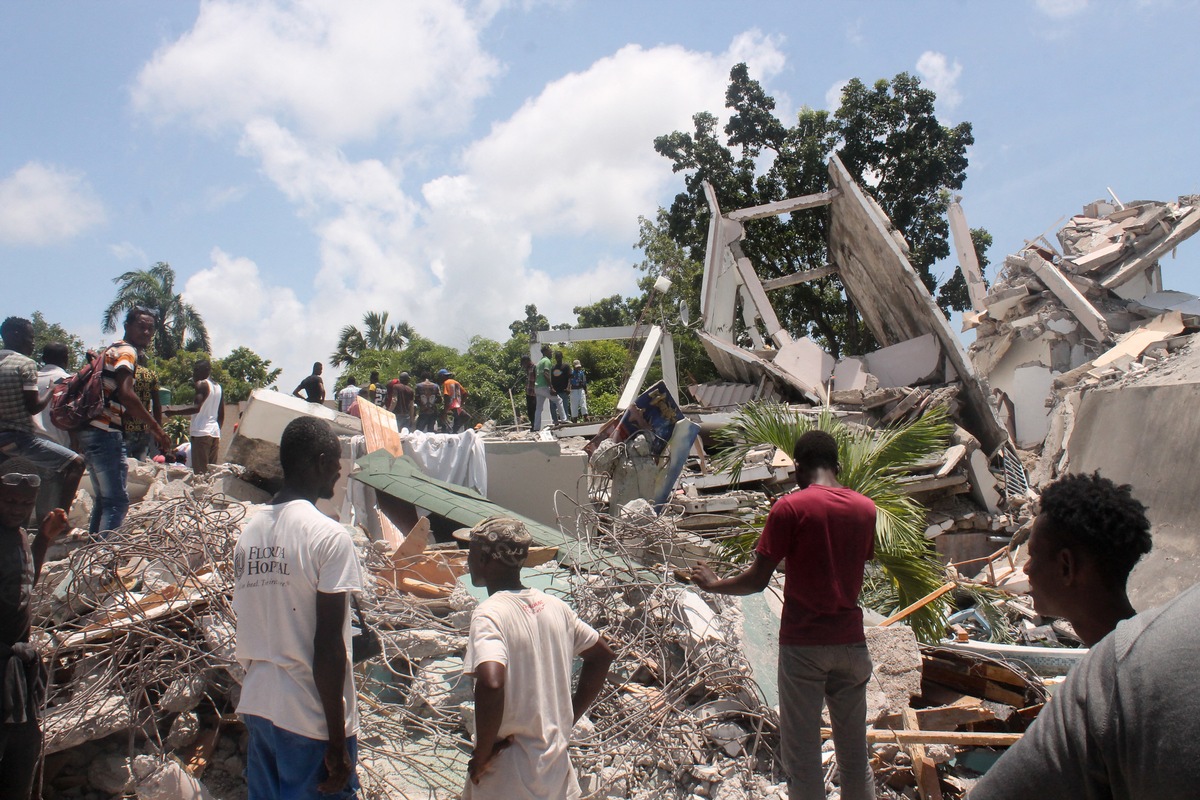 Haiti: Die Teams von Handicap International helfen den zahlreichen Opfern