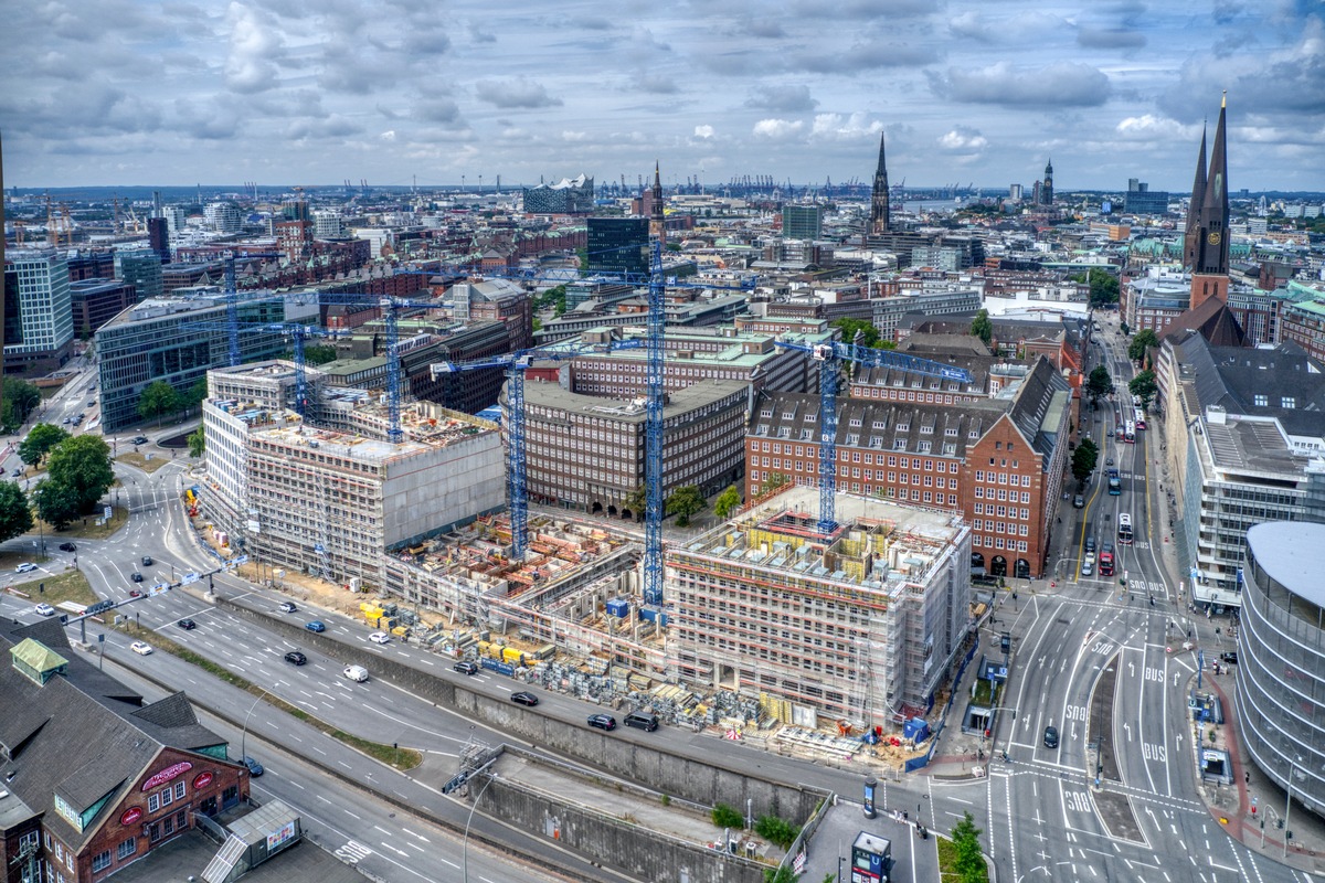 Richtfest Johann Kontor Hamburg / Eine Bereicherung für die Innenstadt