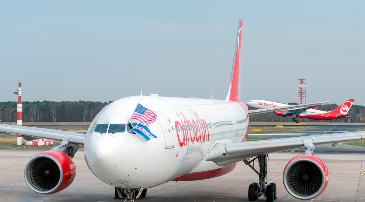 1 Jahr Berlin-Chicago nonstop: airberlin feiert Streckenjubiläum (FOTO)