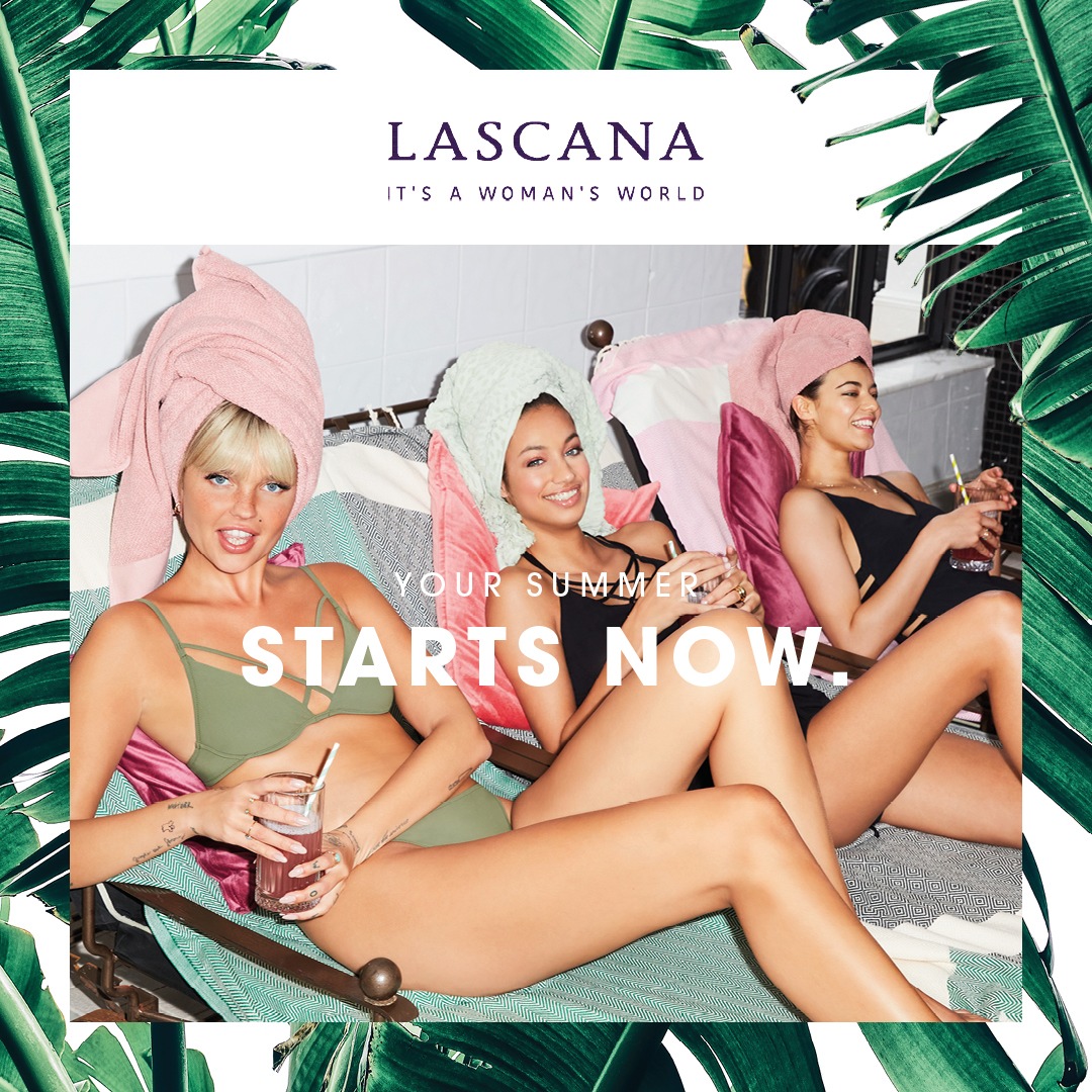 LASCANA lanciert limitierte Swimwear Capsule Collection mit Bonnie Strange