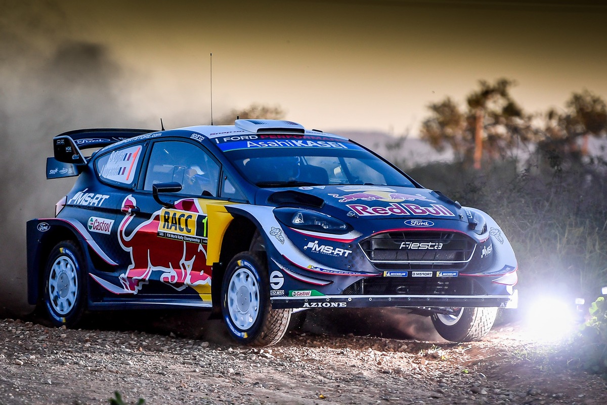 Rallye Spanien: Titelverteidiger Sébastien Ogier ist mit dem Ford Fiesta WRC zurück an der Tabellenspitze (FOTO)