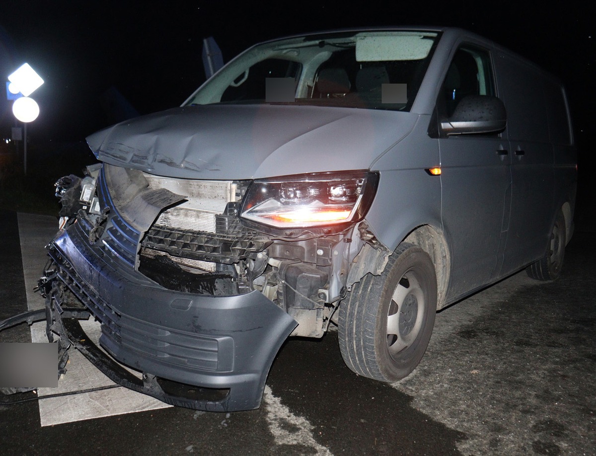 POL-HF: Vorfahrt missachtet - 26-jährige Engeranerin bei Unfall verletzt