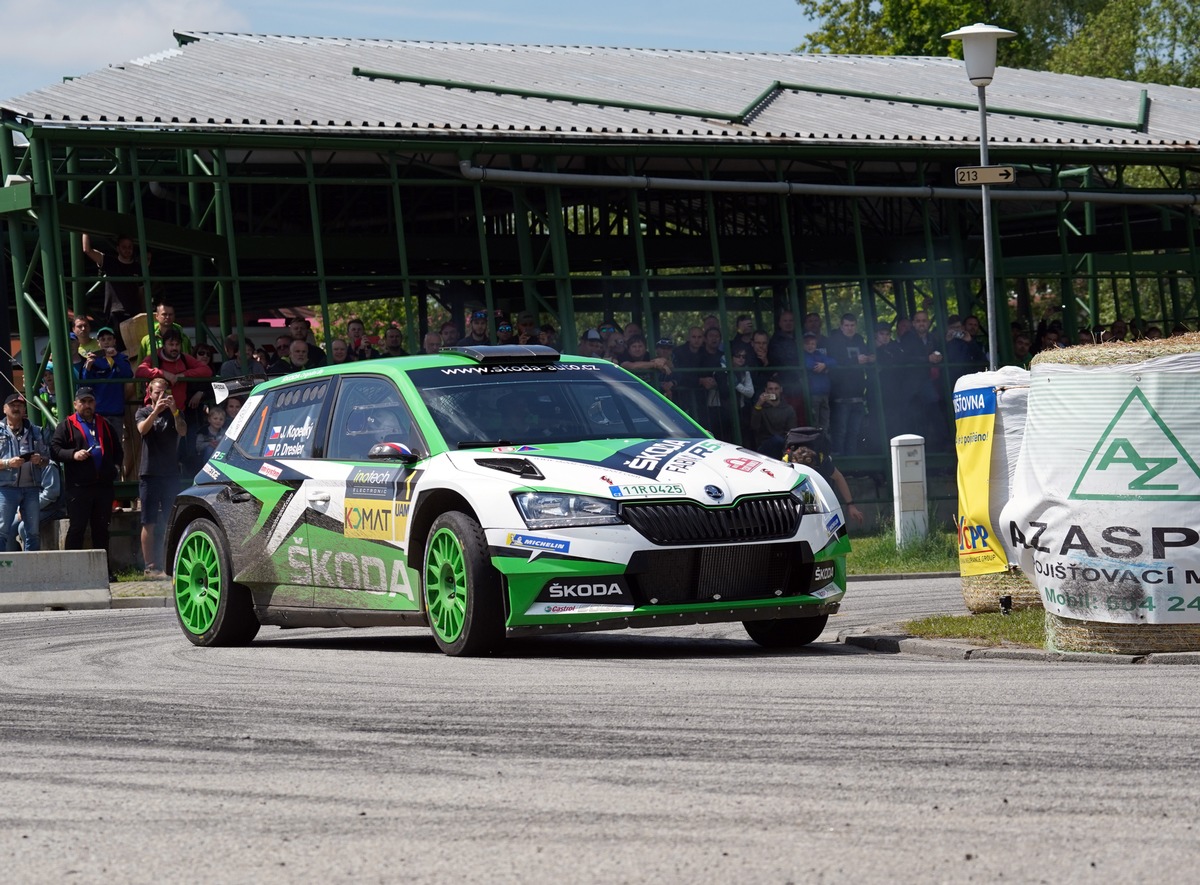 Rallye Portugal: WM-Debüt für SKODA FABIA R5 evo mit Jan Kopecký und Kalle Rovanperä