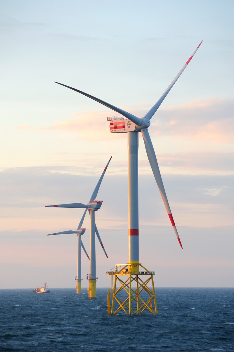 Baubeschluss für Stadtwerke-Windpark im September geplant - Trianel Windpark Borkum beantragt Netzanschluss bei TPS (mit Bild)