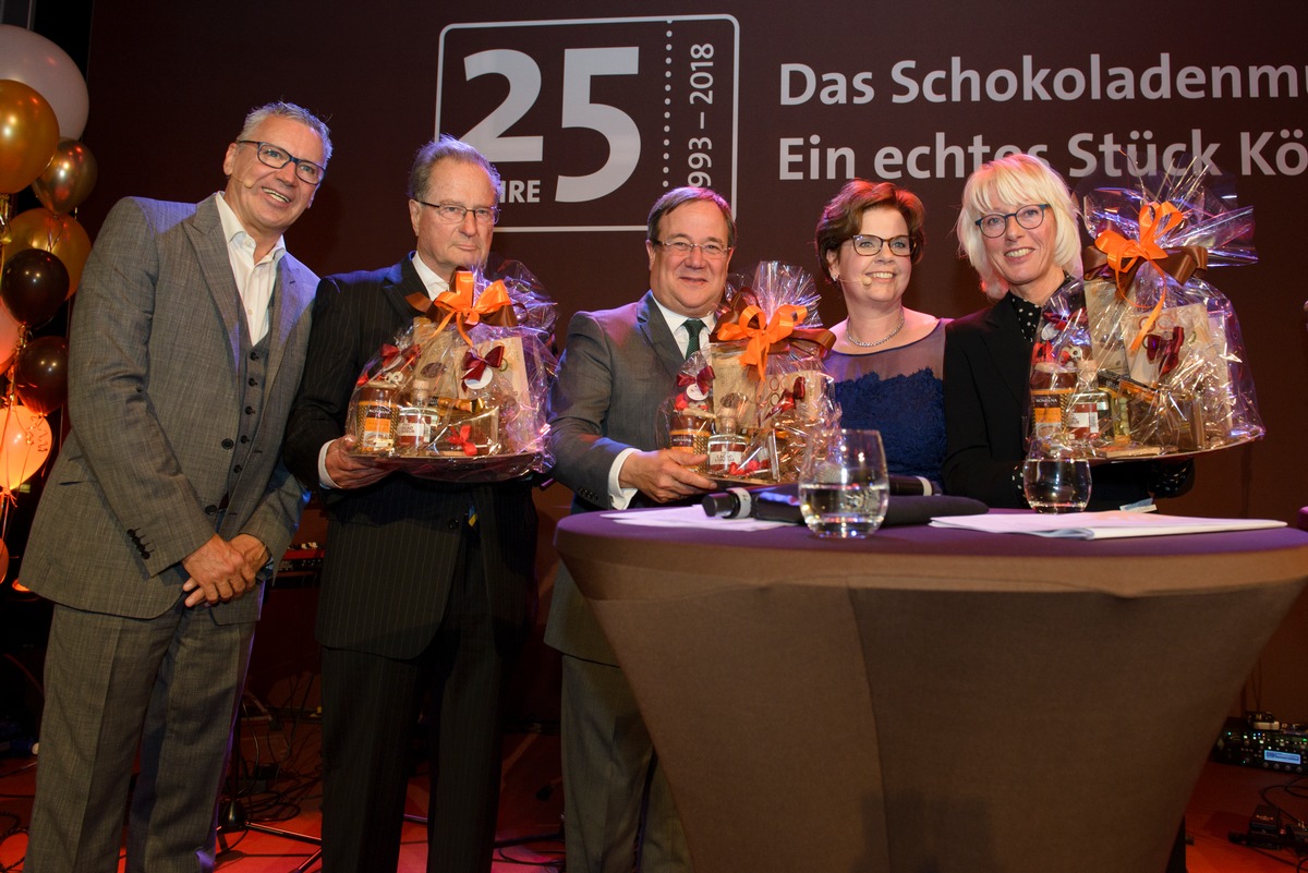 Die süßeste Party des Jahres: Das Schokoladenmuseum in Köln feierte seinen 25. Geburtstag mit einer festlichen Jubiläumsgala