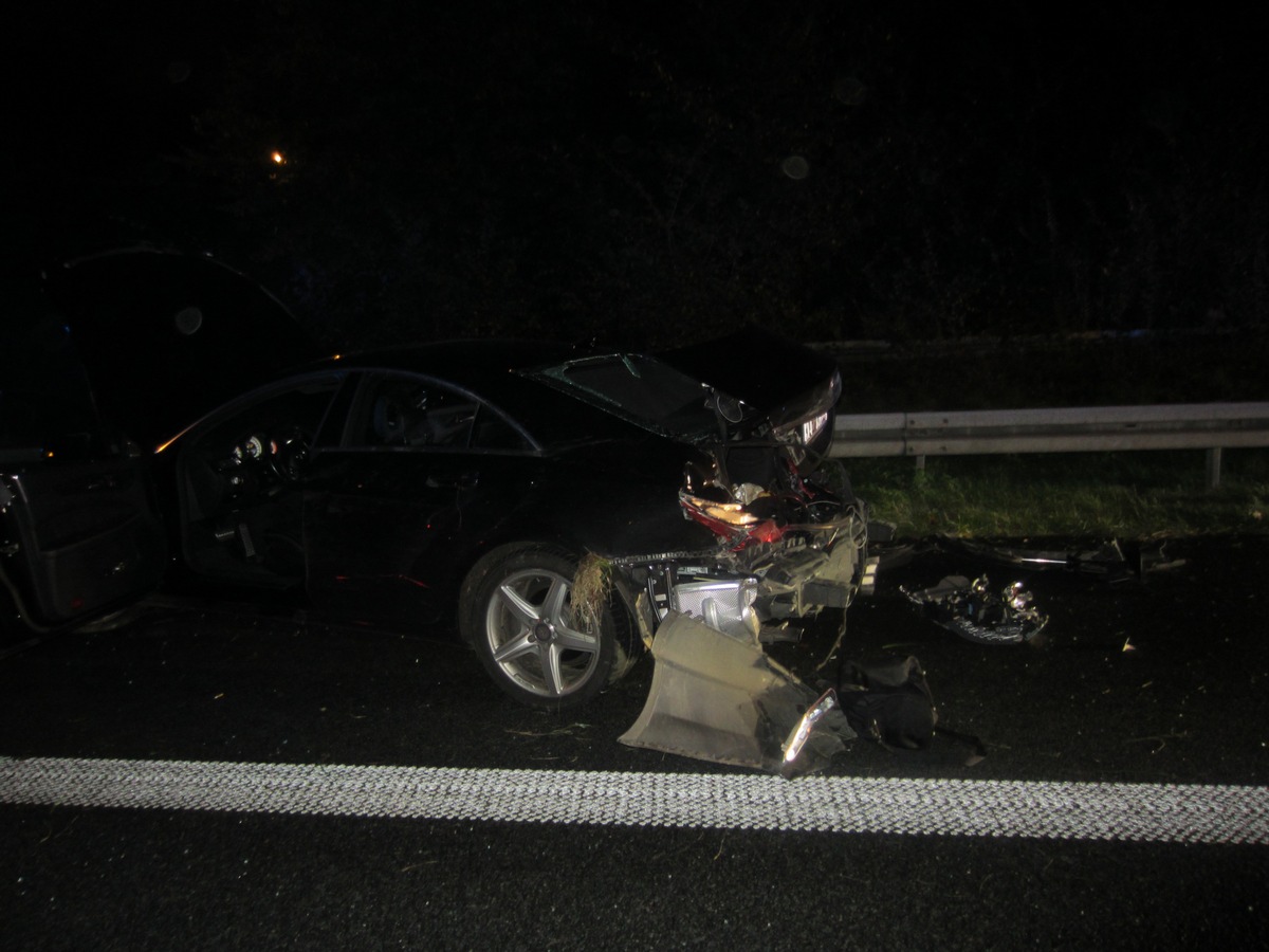 FW-MH: Verkehrsunfall auf der A40 Fahrtrichtung Essen#fwmh