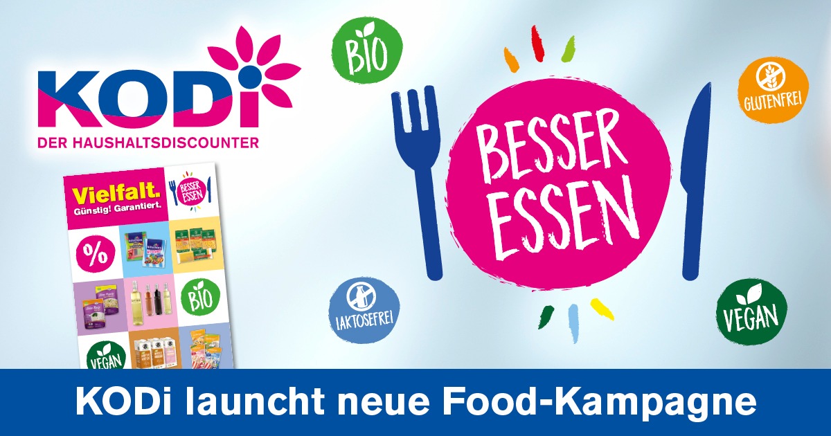 KODi launcht neue Food-Kampagne