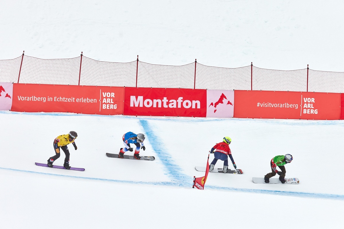 FIS Snowboard Cross Weltcup im Montafon