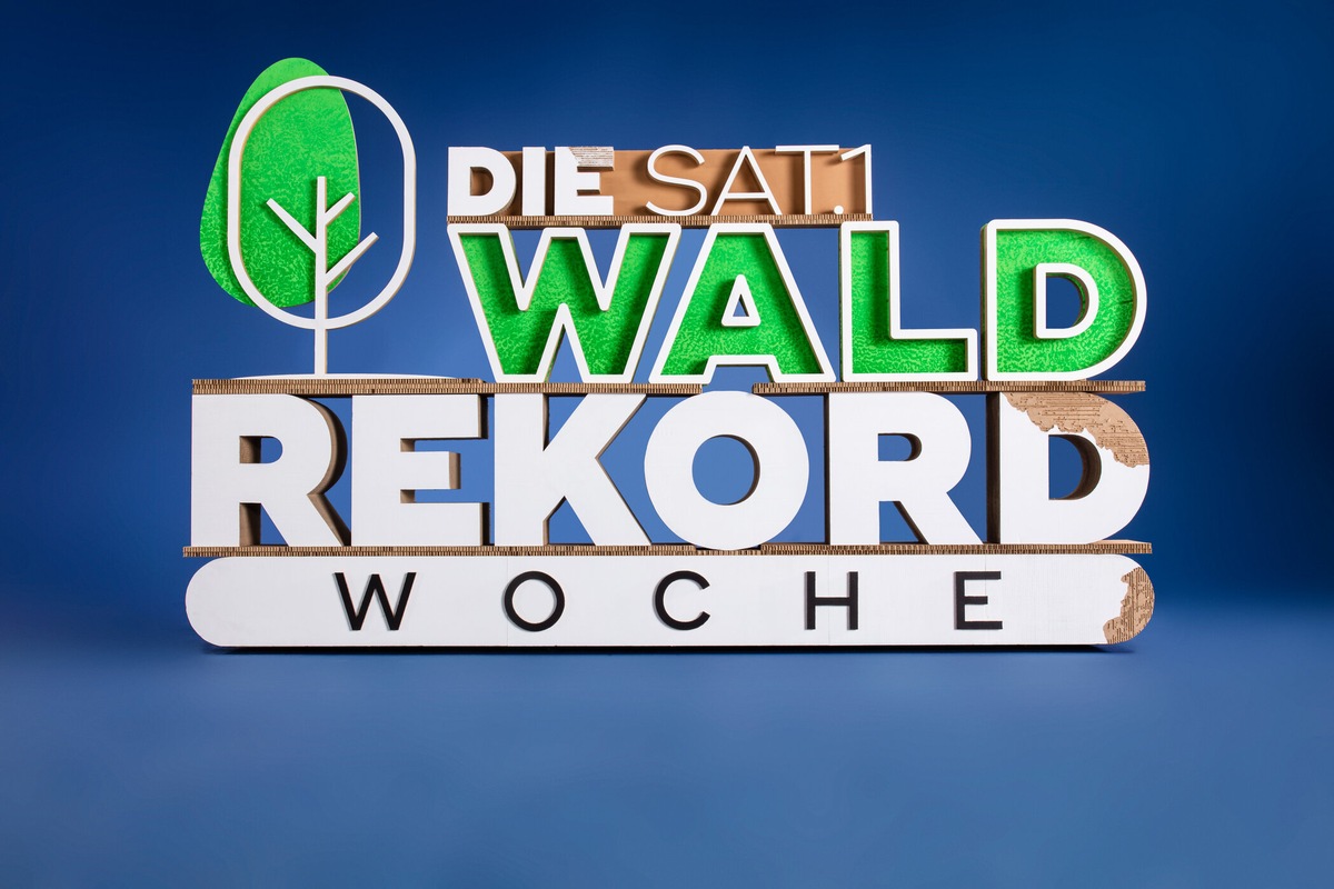 Grüner geht&#039;s nicht: Die erste &quot;SAT.1 Waldrekord-Woche&quot; startet am 15. März 2021 und setzt ein Zeichen gegen die Klimakrise / Auftakt mit &quot;LUKE! Die Umwelt und ich&quot; am Montagabend