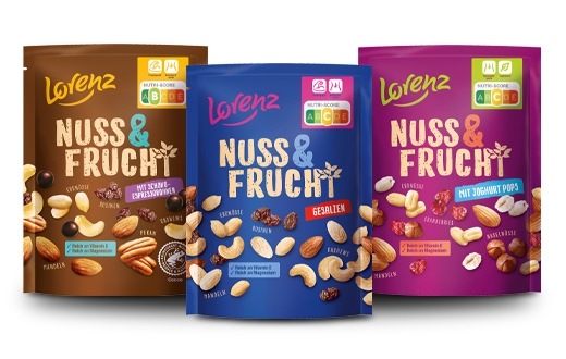 Presseinformation: Lorenz erfindet seine Nuss &amp; Frucht Range neu