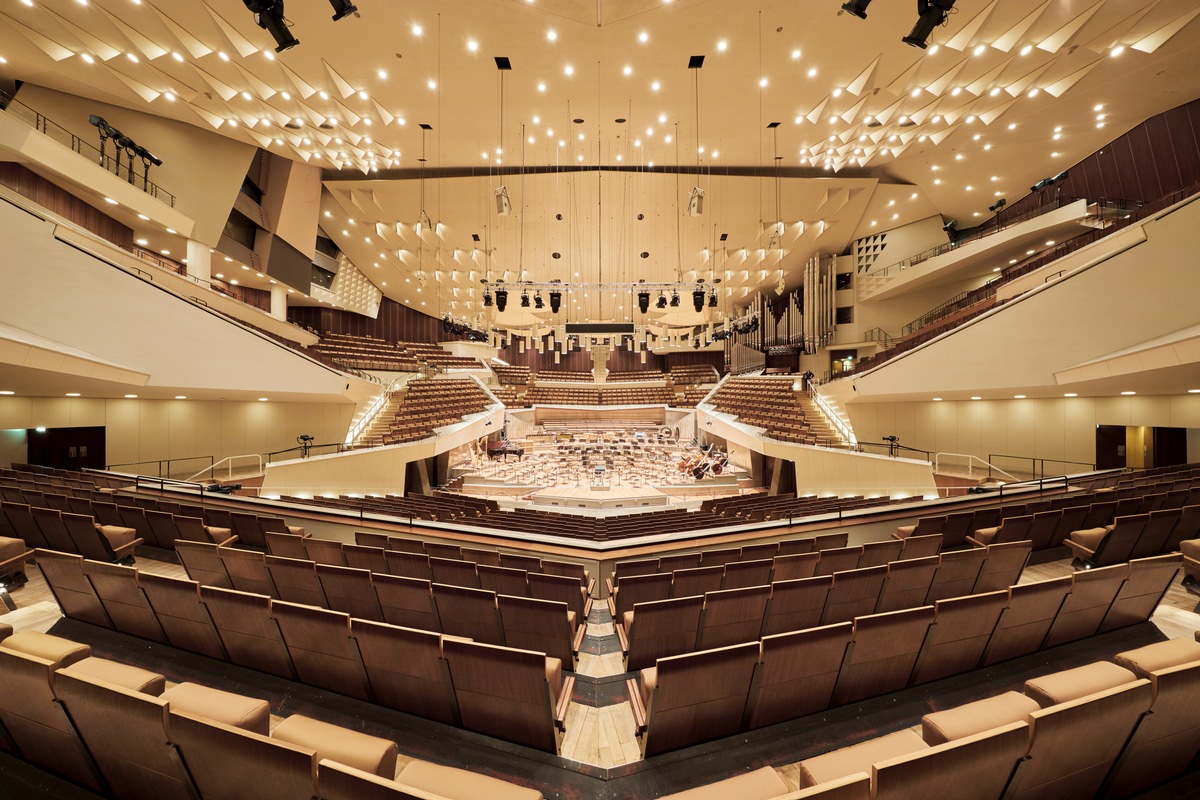 Europakonzert der Berliner Philharmoniker am 1. Mai 2020 als Live-Übertragung aus der leeren Philharmonie Berlin