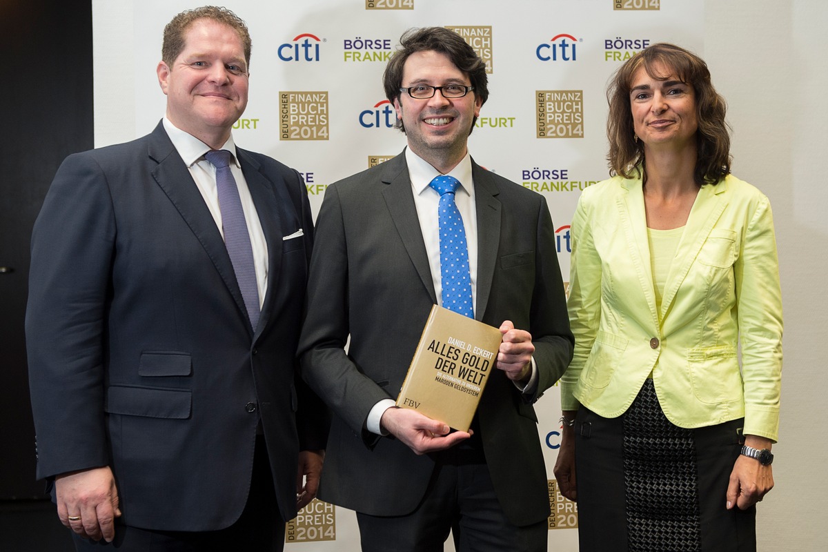 Deutscher Finanzbuchpreis 2014 geht an Daniel D. Eckert (FOTO)