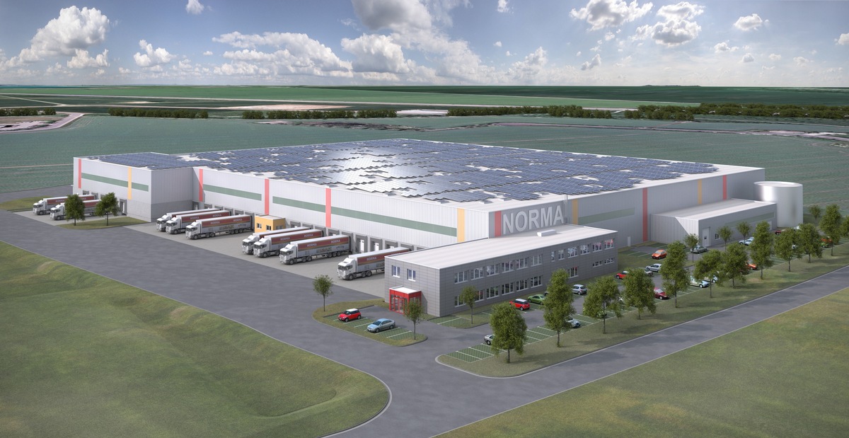 NORMA: Neueste Zukunftsinvestition in Magdeburg / Weiteres topmodernes Logistikzentrum am Start (FOTO)