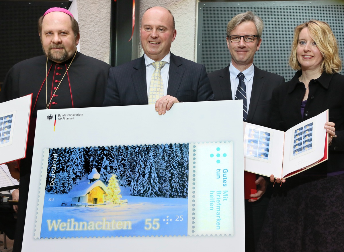 Weihnachtsmarke offiziell vorgestellt (BILD)