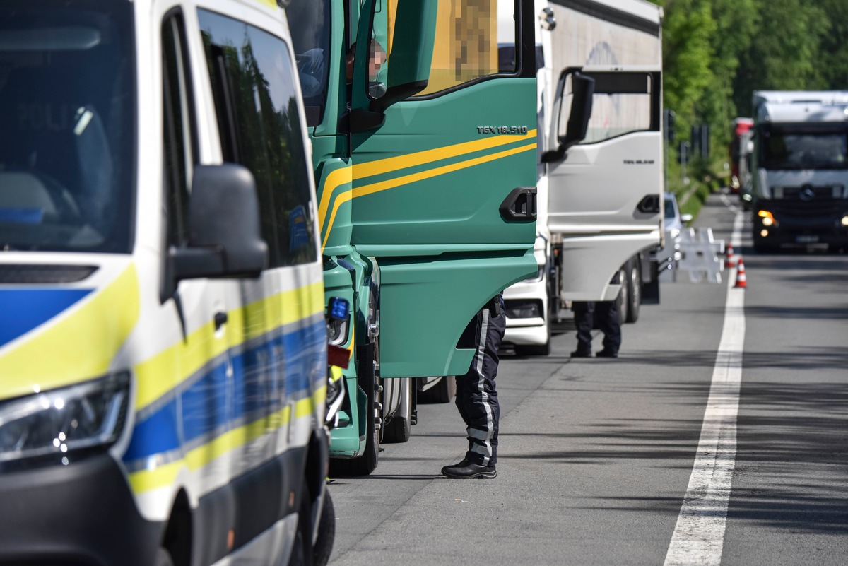 POL-MK: Brummi-Großkontrolle an der A45-Umleitungsstrecke