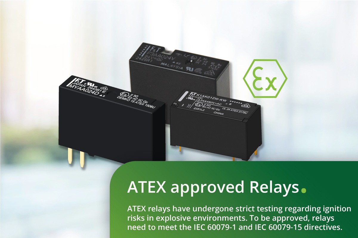 FCL Components Officially Releases ATEX-Approved Relays