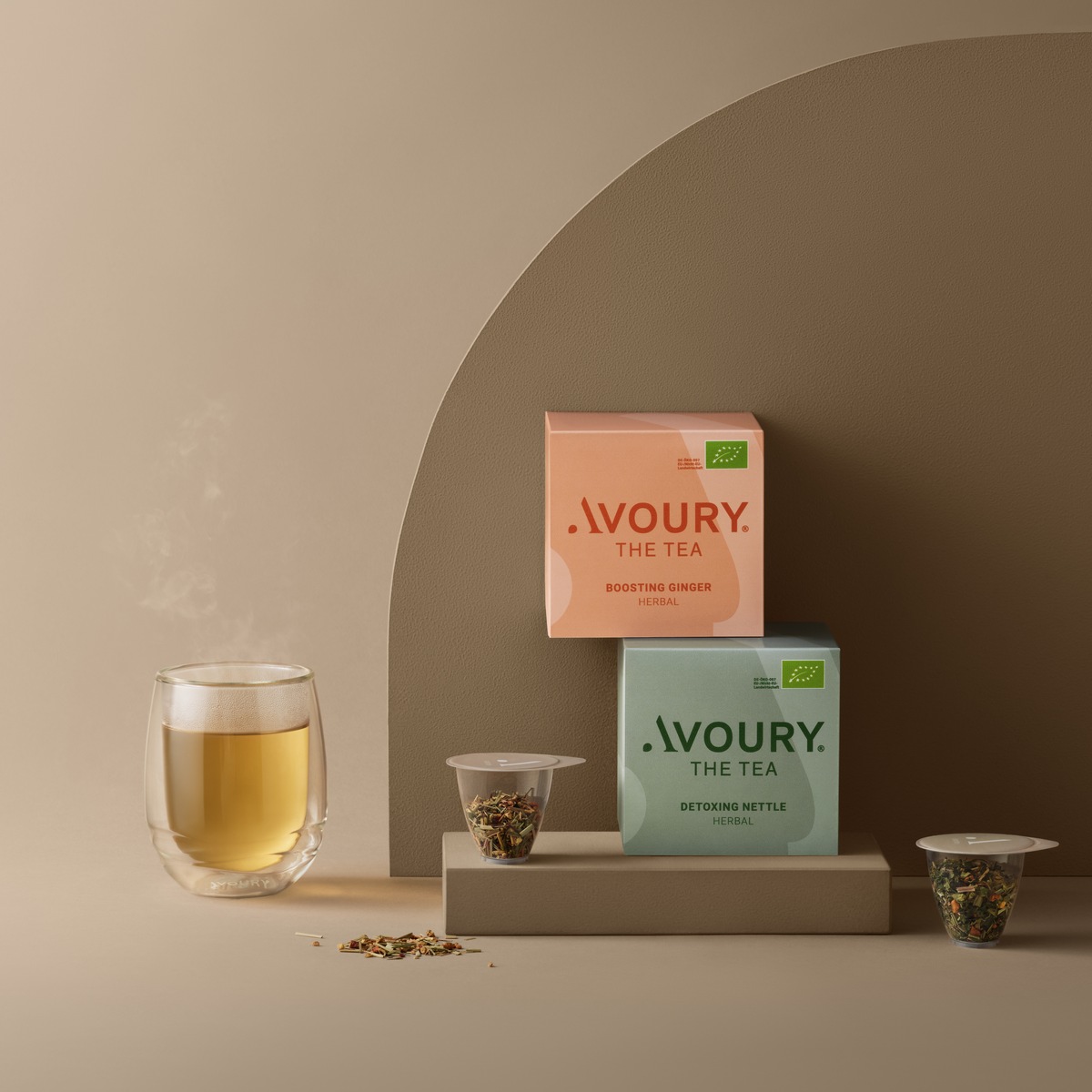 Neue Functional Teas für einen achtsamen Jahresstart: Avoury® sorgt mit der Kategorie Body &amp; Mind für mehr Balance im Alltag