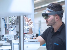 Pressemitteilung Festo: Festo und Hightech-Start-ups gestalten digitale Zukunft