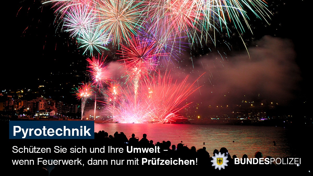 BPOLI-SB: Silvester: Was ist erlaubt und zu beachten, damit der Jahreswechsel zu einer ungefährlichen Feierlichkeit wird. Die Bundespolizeiinspektion Saarbrücken informiert.