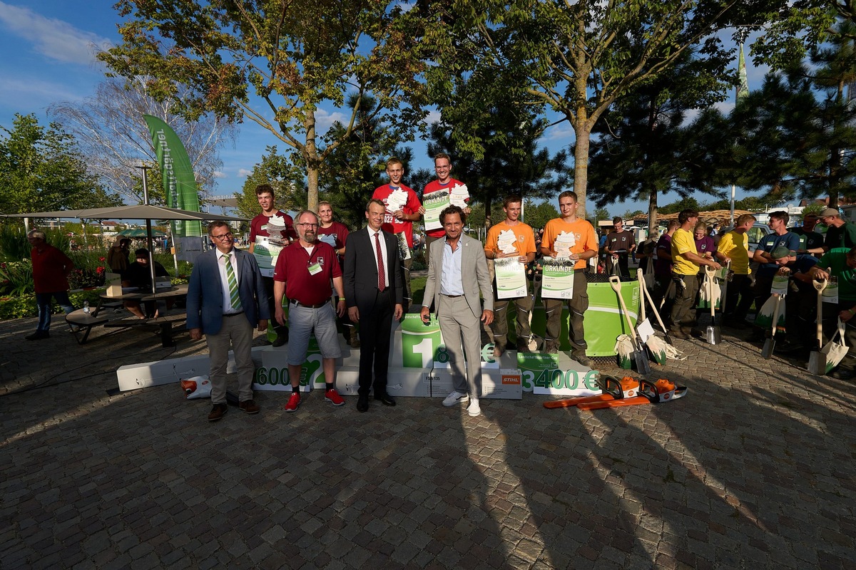 Landschaftsgärtner-Cup: Die „Deutschen Meister“ der Landschaftsgärtner*innen kommen 2023 aus Sachsen