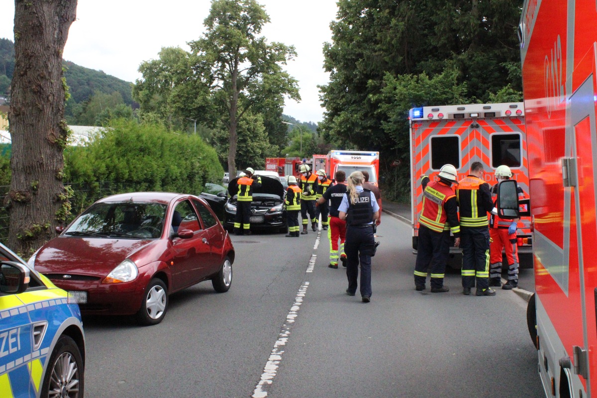 POL-RBK: Rösrath - Auffahrunfall mit vier Verletzten