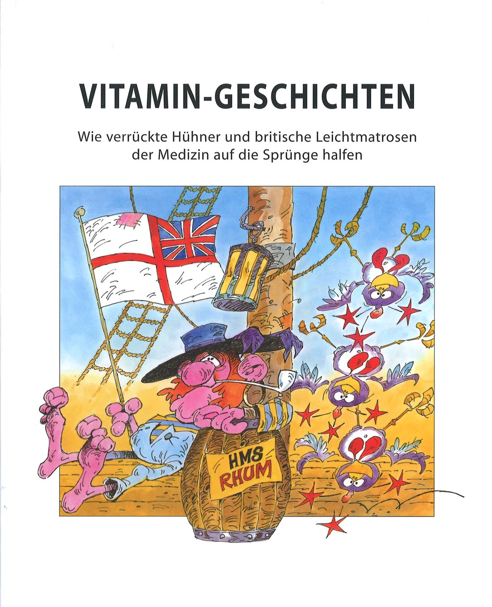 &quot;Vitamin-Geschichten&quot; im Buchhandel: eine unterhaltsam-wissenschaftliche Entdeckungsreise