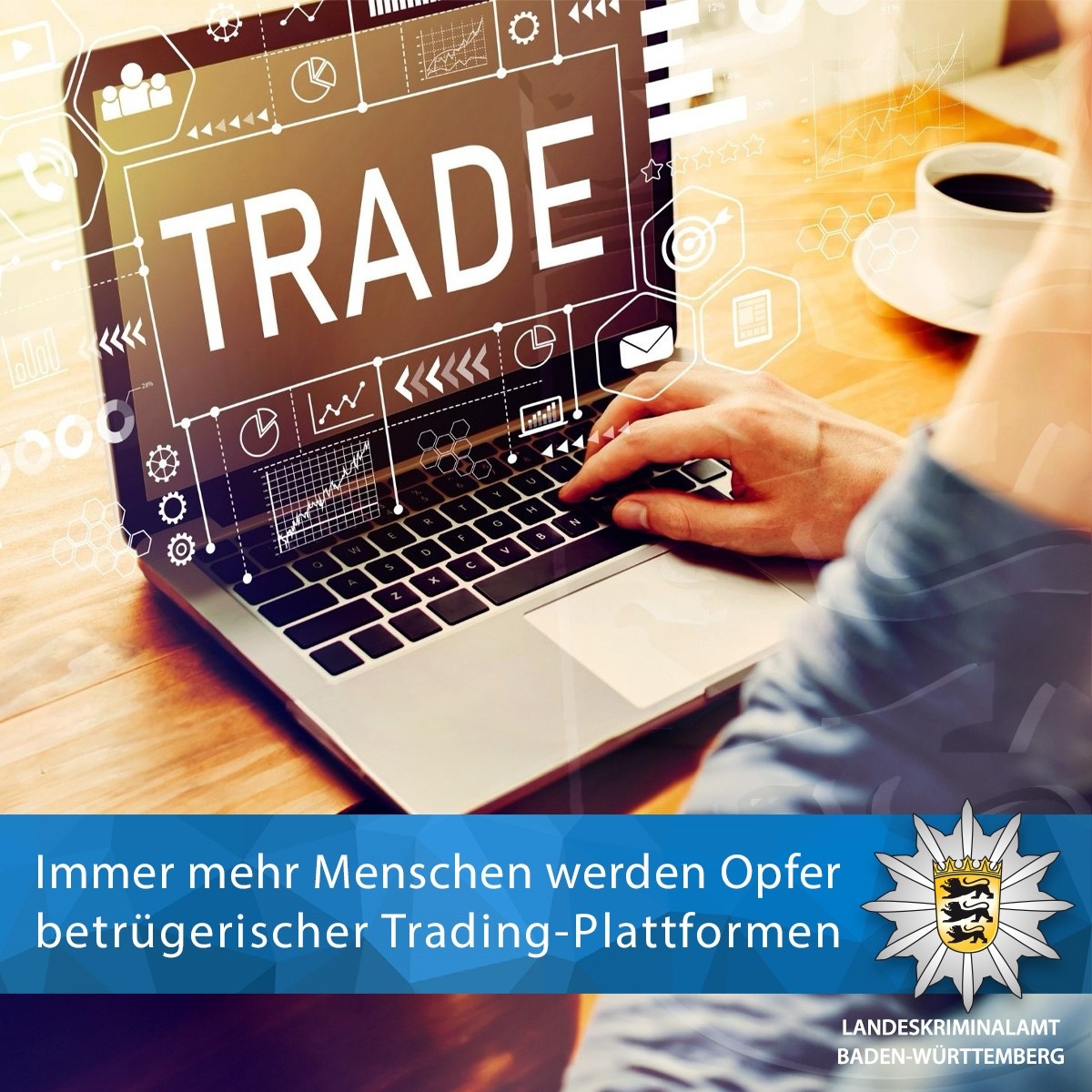 LKA-BW: Traumhafte Gewinne - echte Verluste: Betrug beim Online-Trading. Das Landeskriminalamt Baden-Württemberg gibt Tipps für Anleger.