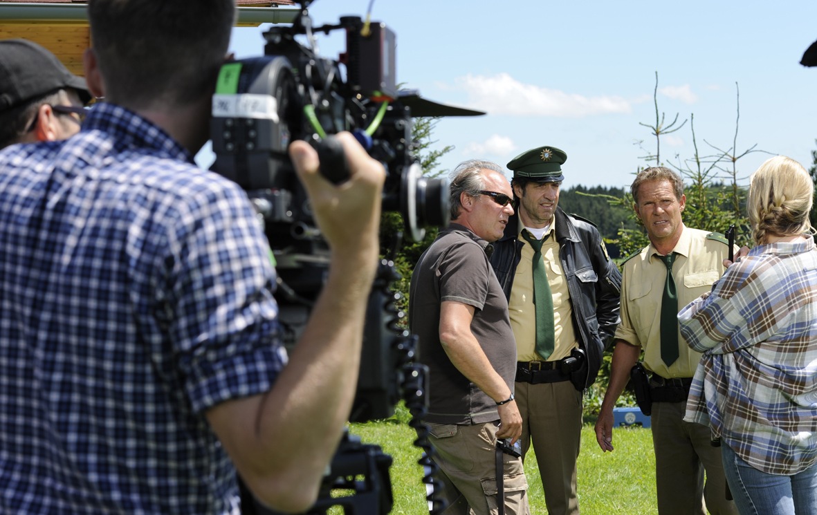 Erste Hälfte der Dreharbeiten zur neuen Tele München-Serie &quot;Hubert und Staller&quot; ist erfolgreich abgeschlossen (mit Bild)