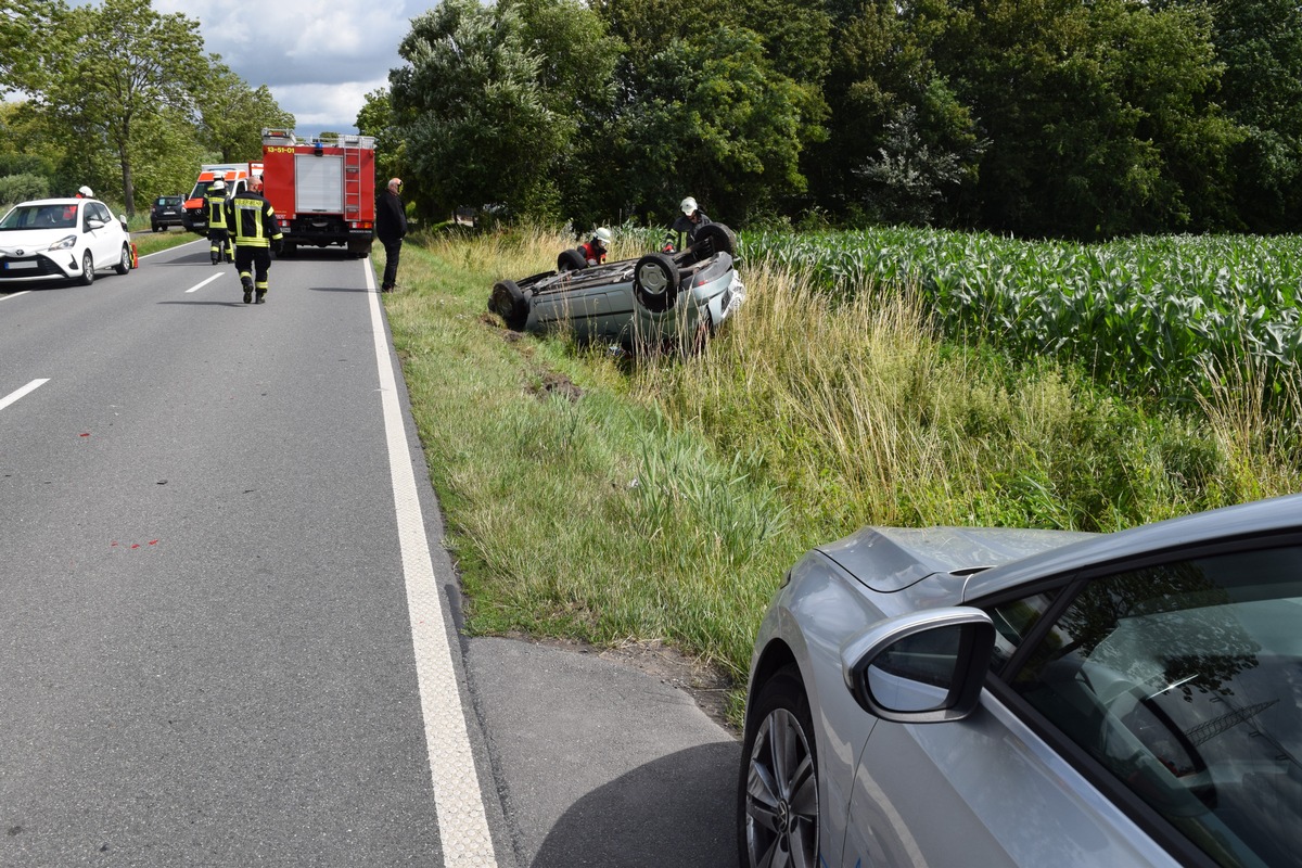 POL-WHV: Verkehrsunfall mit zwei verletzten Personen