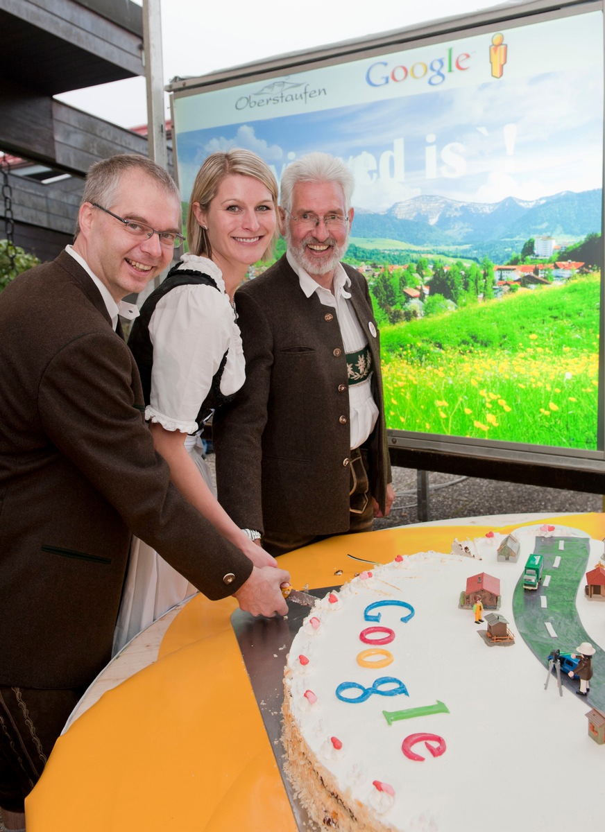 Vorgeschmack: Google stellt erste deutsche Street View Bilder online - Oberstaufen ist erste virtuell besuchbare Gemeinde (mit Bild)